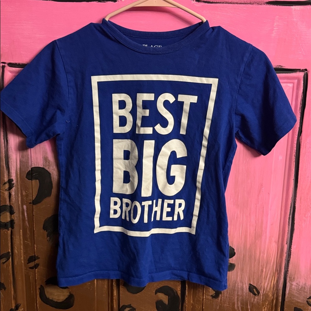 Blue 'Best Big Brother' T-Shirt